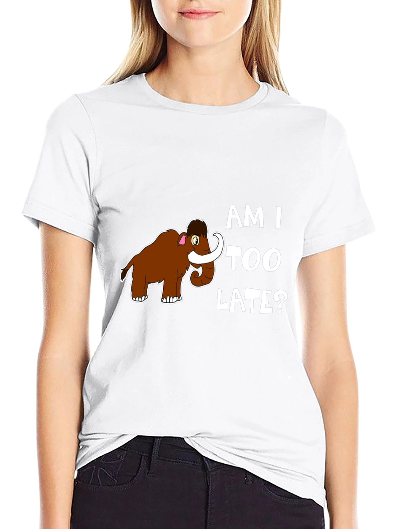 Am I Too Late? Mammoth Graphic T-Shirt