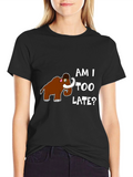 Am I Too Late? Mammoth Graphic T-Shirt