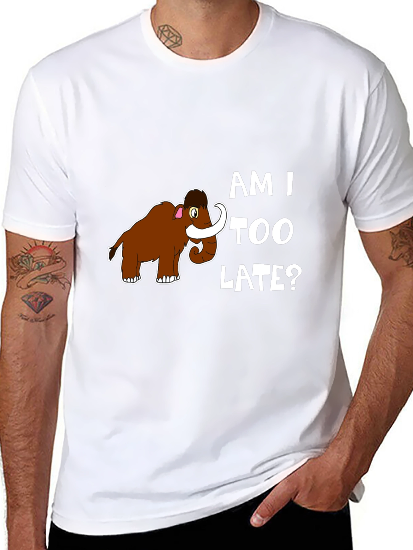 Am I Too Late? Mammoth Graphic T-Shirt