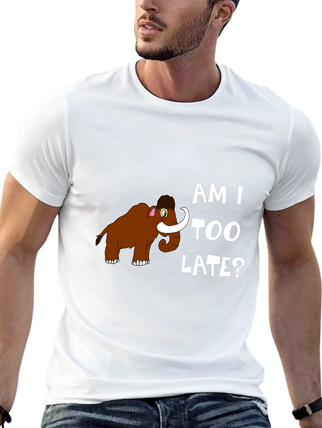 Am I Too Late? Mammoth Graphic T-Shirt