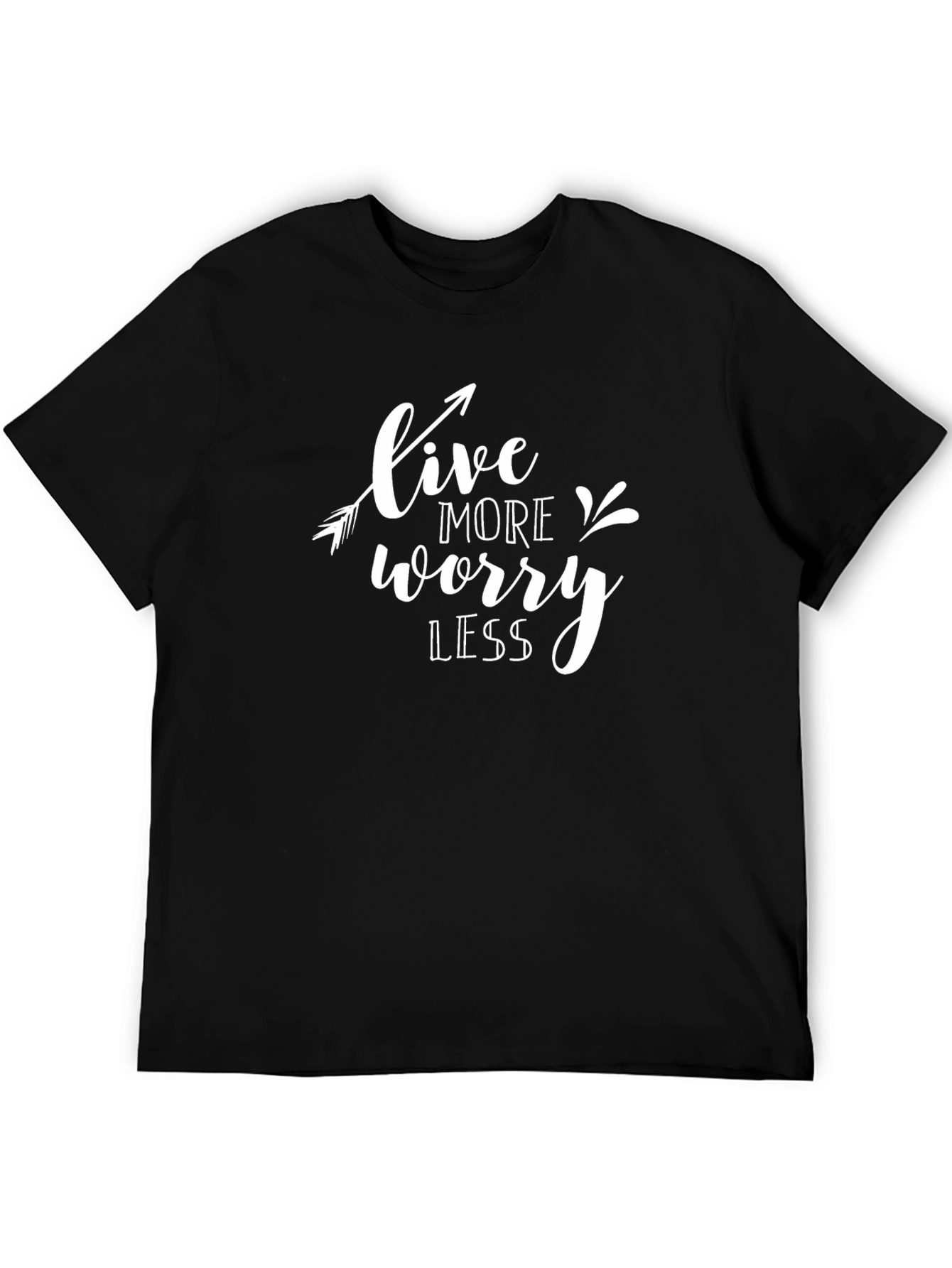 Live More Worry Less Graphic Tee