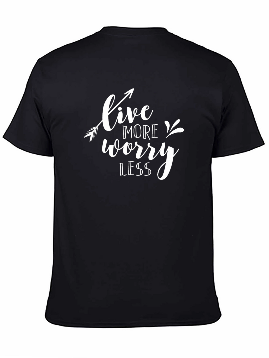 Live More Worry Less Graphic Tee