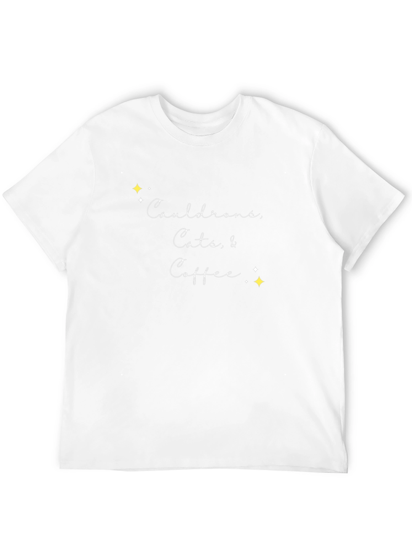 Cauldrons Cats & Coffee T-Shirt