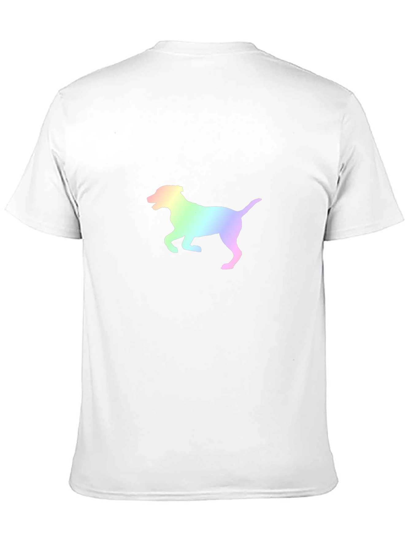 Rainbow Dog Graphic Tee - Stylish Unisex Shirt