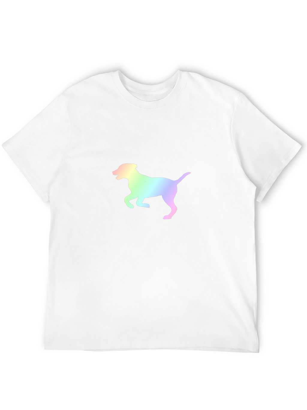Rainbow Dog Graphic Tee - Stylish Unisex Shirt