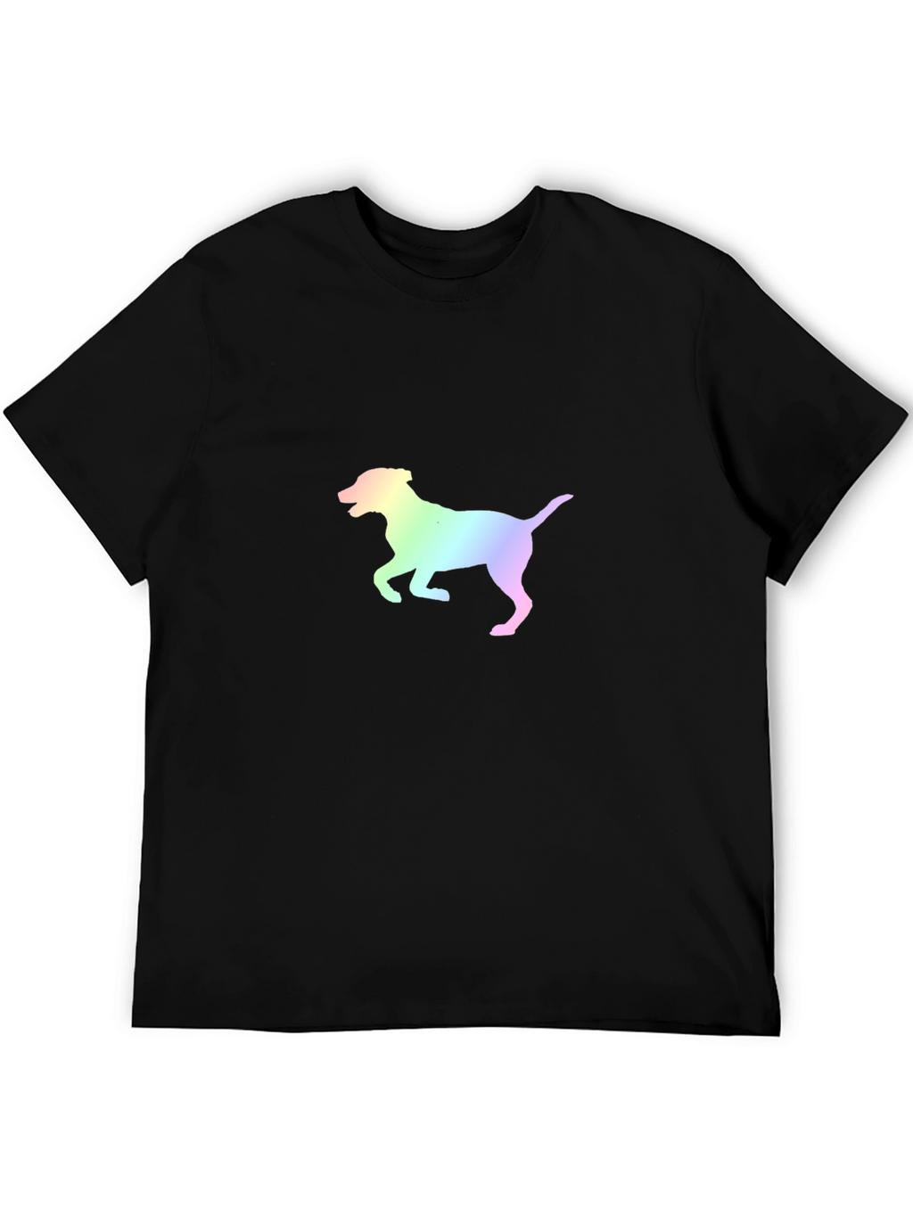 Rainbow Dog Graphic Tee - Stylish Unisex Shirt