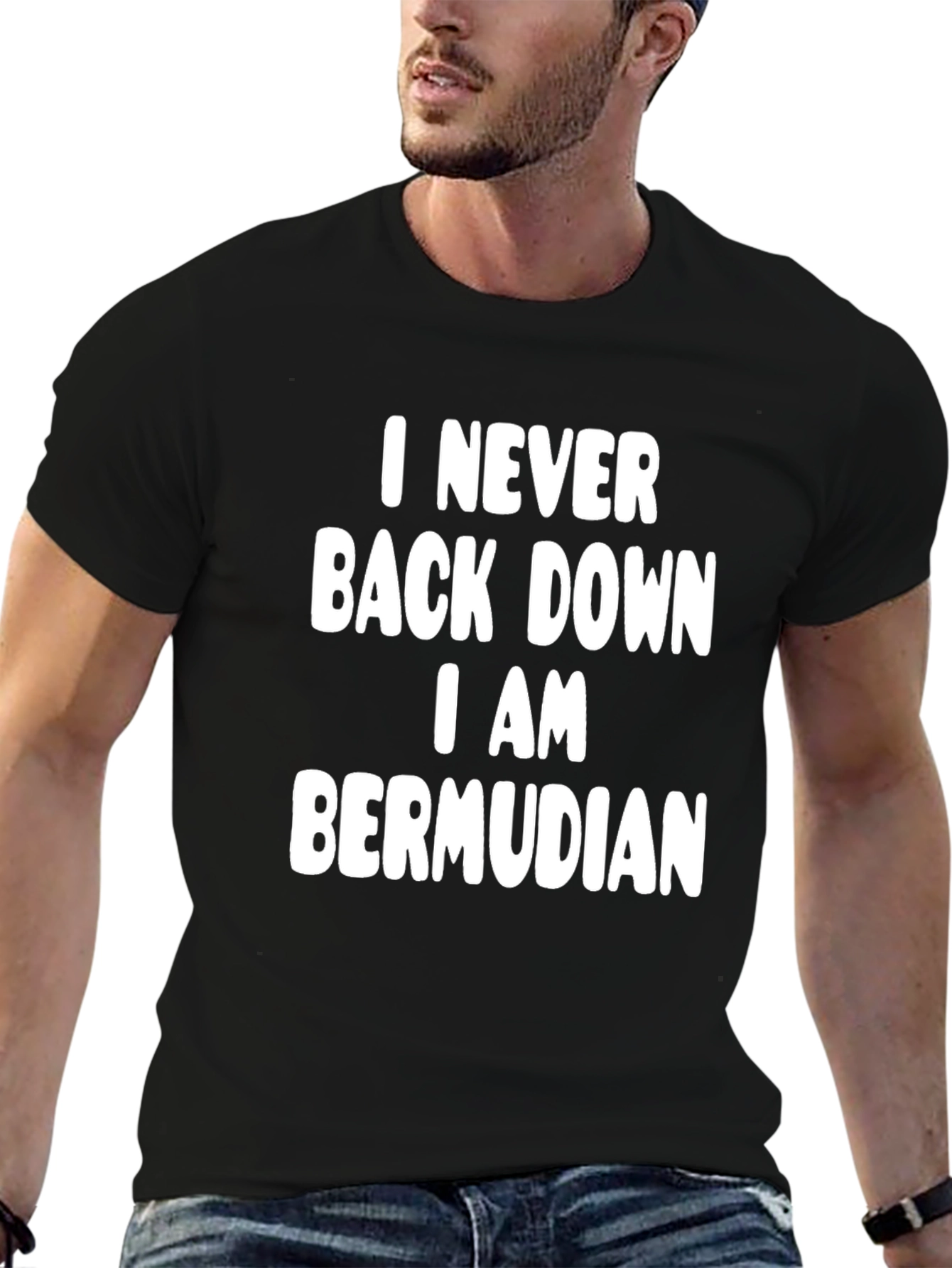 Bermudian Pride Tee - Never Back Down