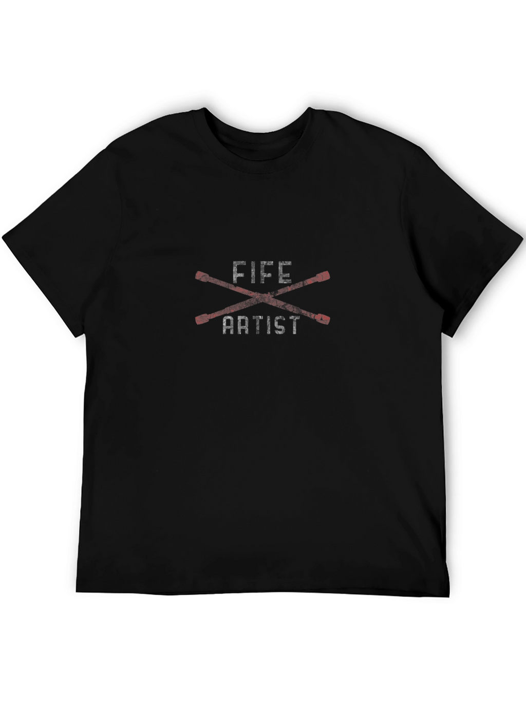 Fife Artist Black Graphic T-Shirt