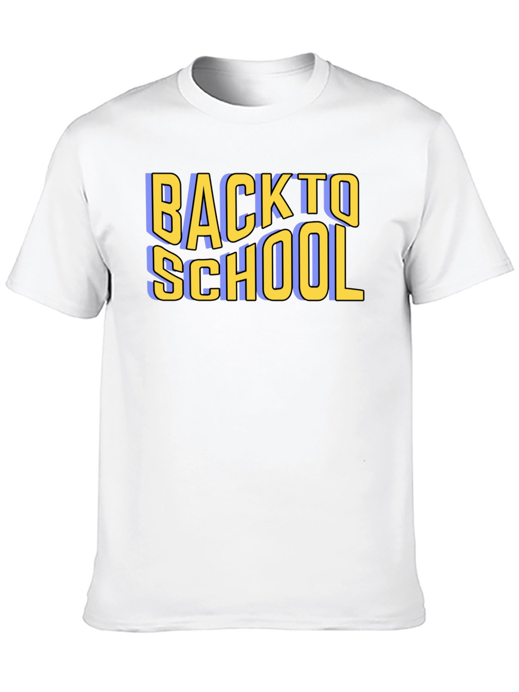 Back To School T-Shirt - Black