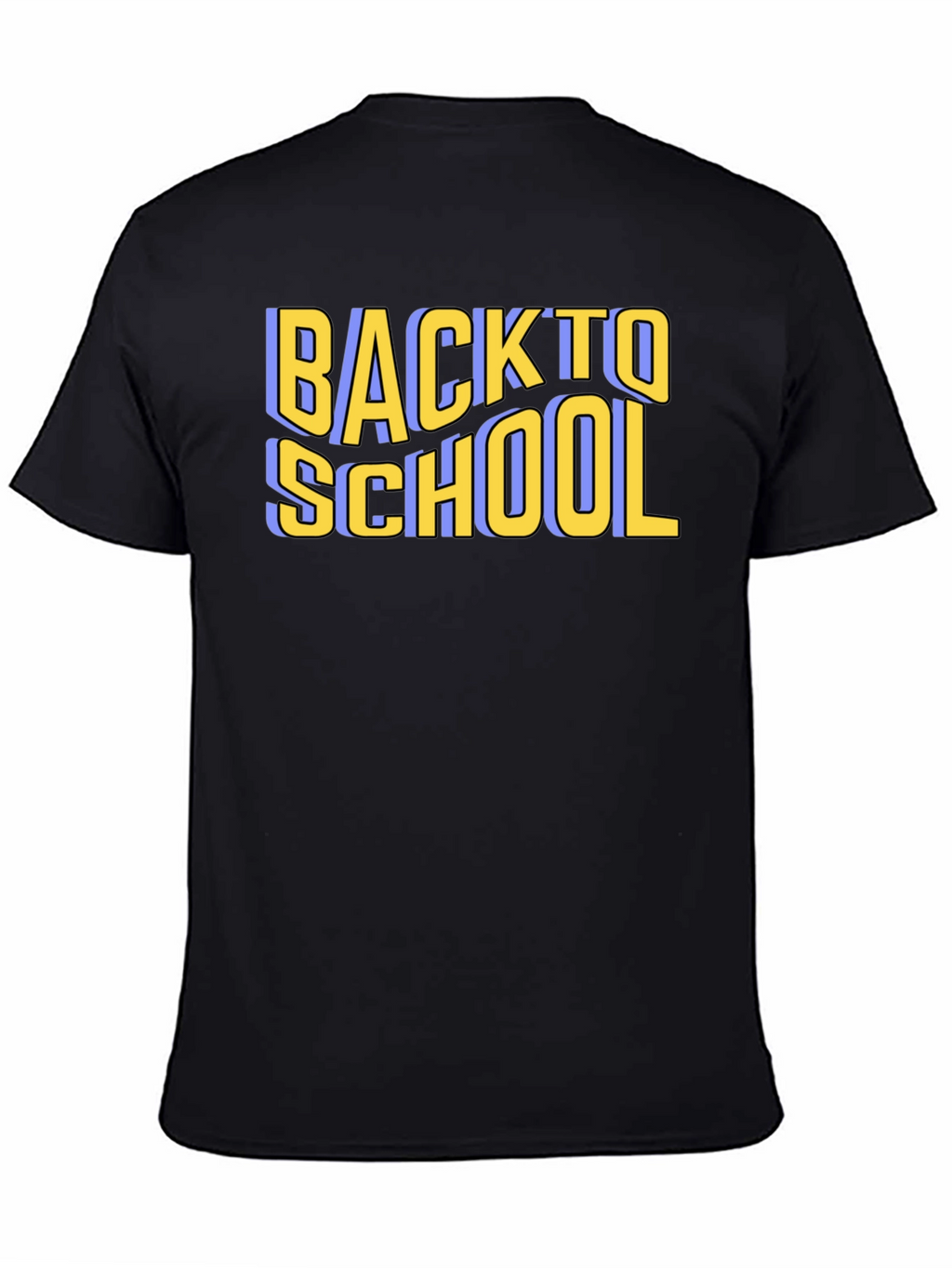Back To School T-Shirt - Black