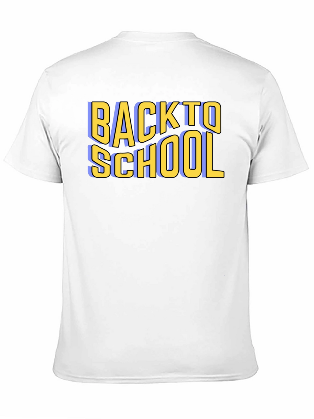 Back To School T-Shirt - Black