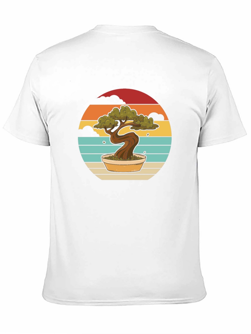 Bonsai Sunset T-Shirt - Unique Graphic Tee