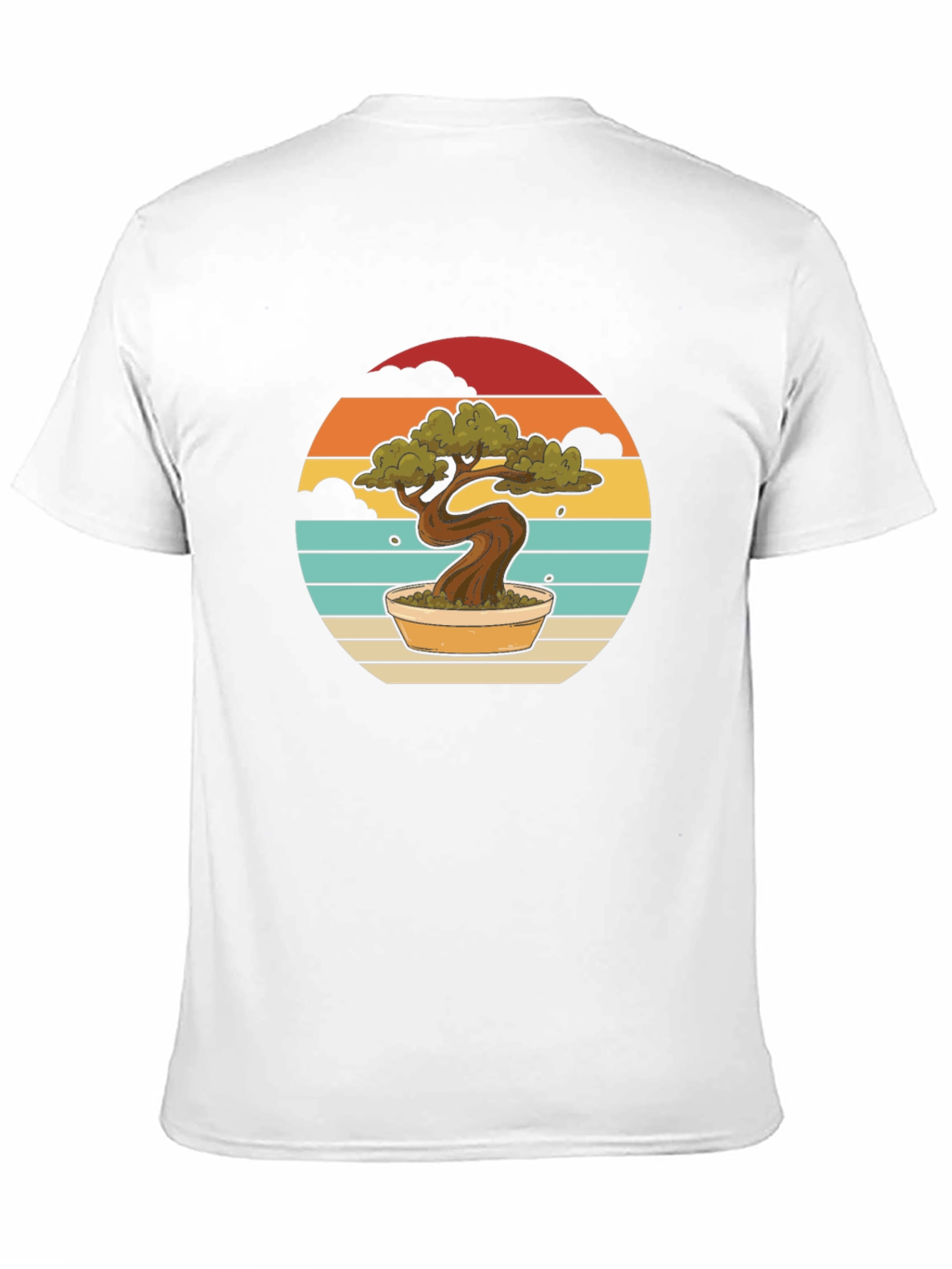 Bonsai Sunset T-Shirt - Unique Graphic Tee
