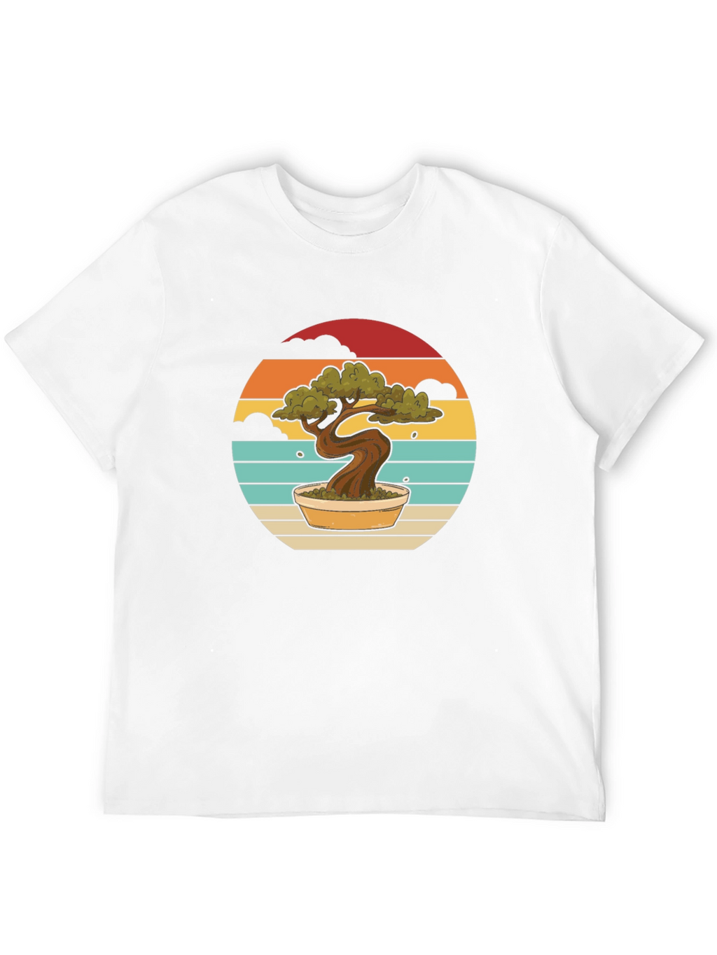 Bonsai Sunset T-Shirt - Unique Graphic Tee