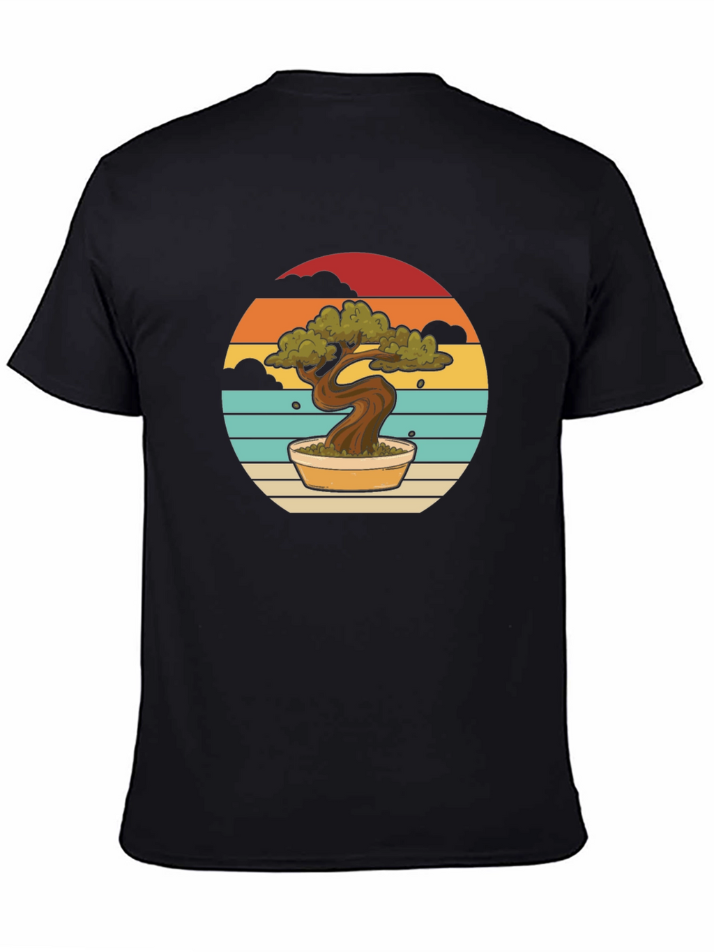 Bonsai Sunset T-Shirt - Unique Graphic Tee