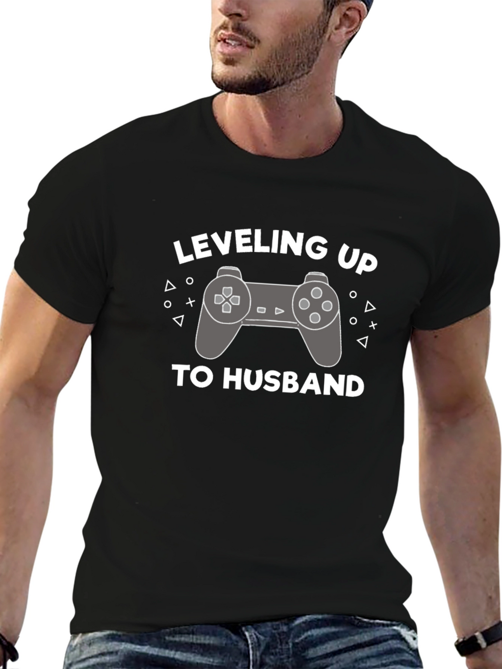 Leveling Up To Husband Gamer T-Shirt