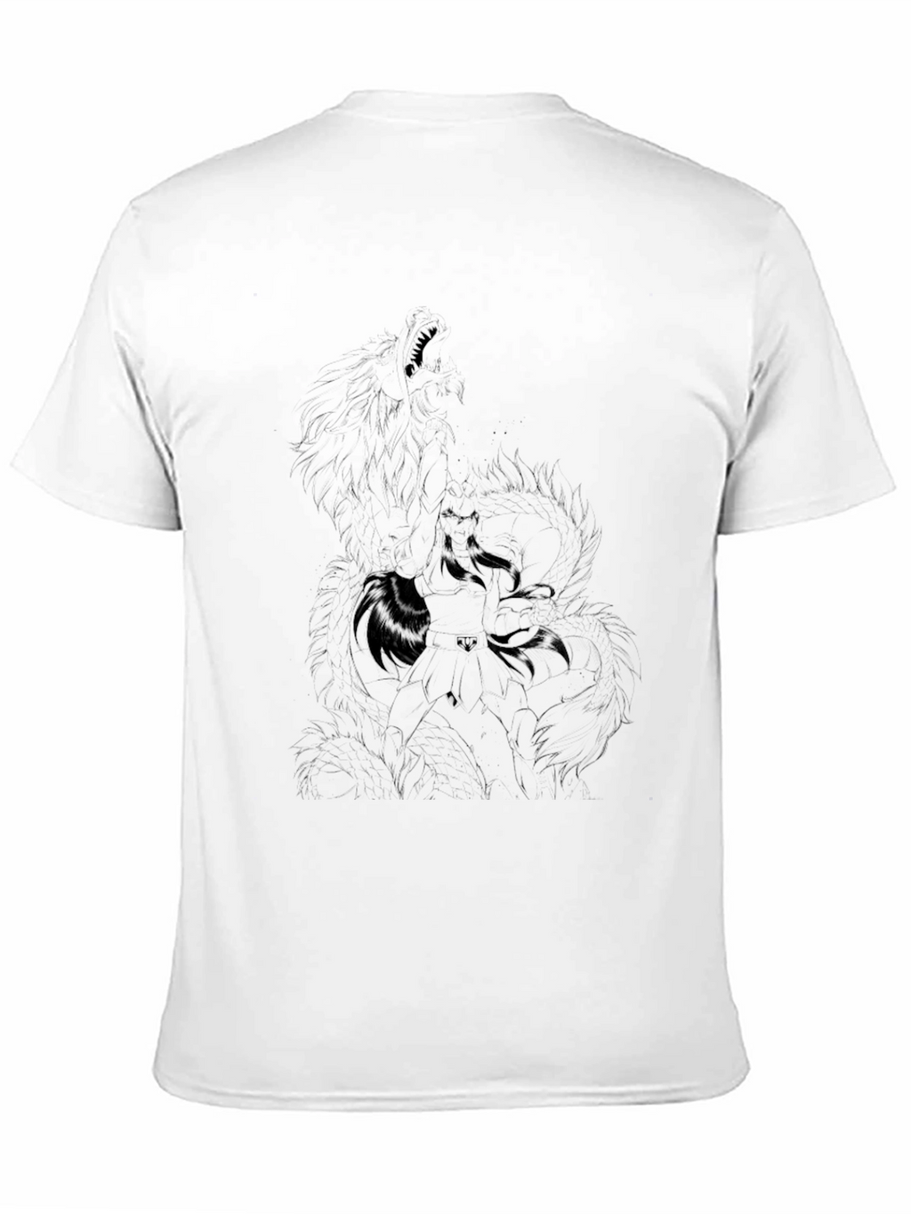 Black Wolf Graphic T-Shirt