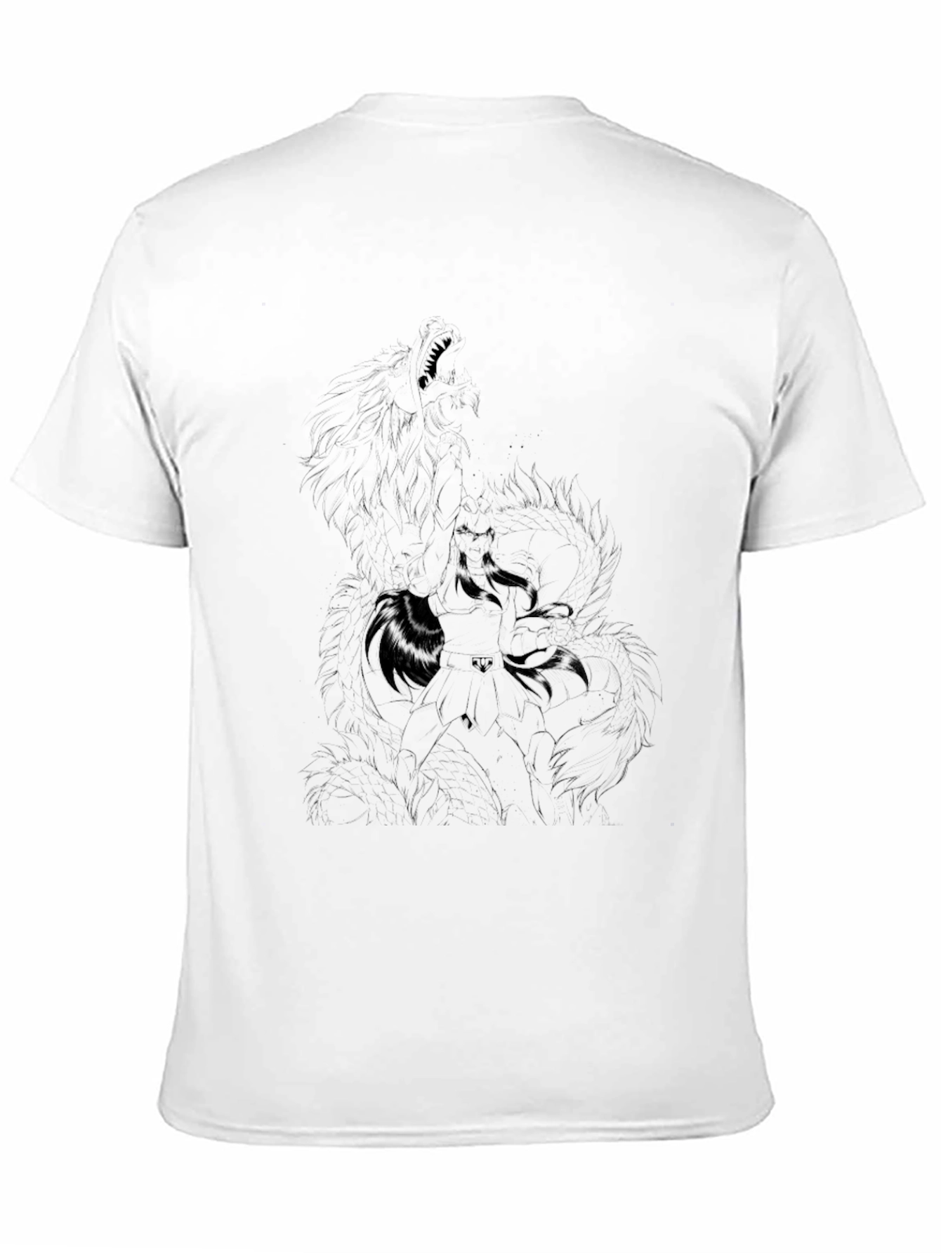 Black Wolf Graphic T-Shirt