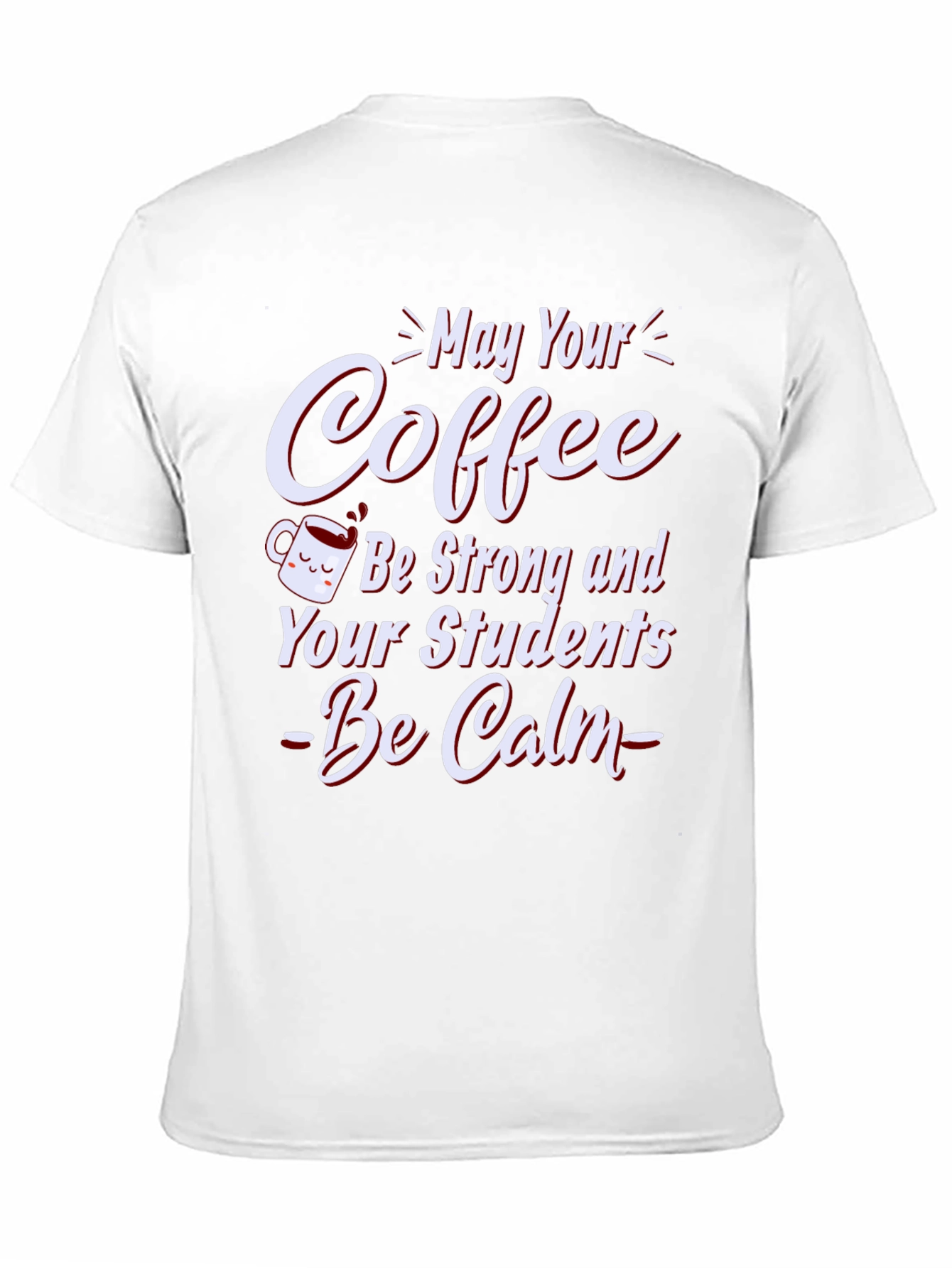 Coffee and Calm Students Graphic Tee