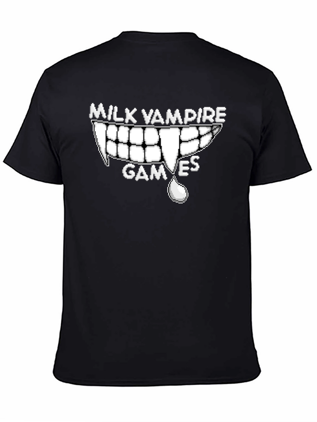 Milk Vampire Games T-Shirt - Unique Graphic Tee