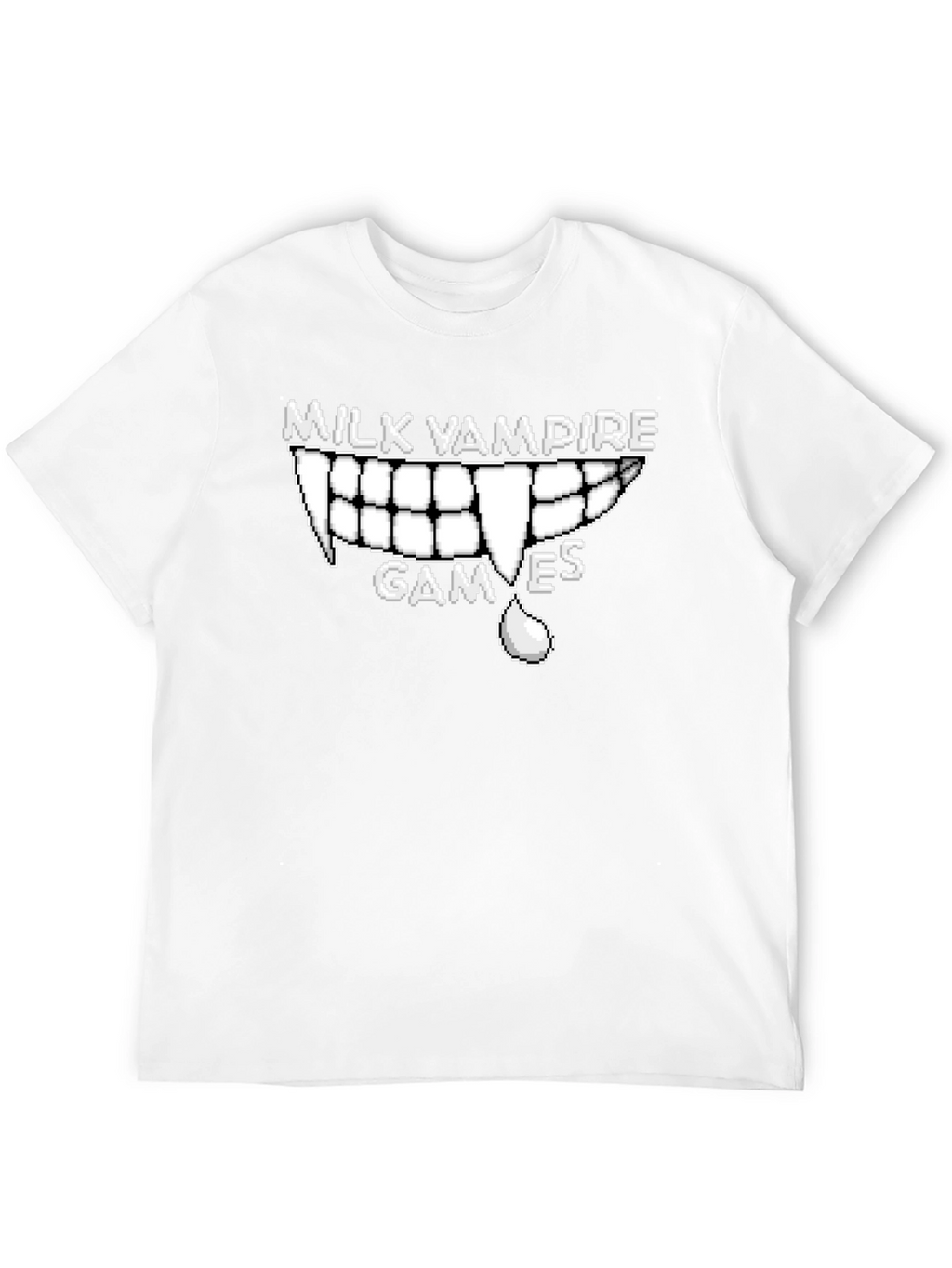 Milk Vampire Games T-Shirt - Unique Graphic Tee