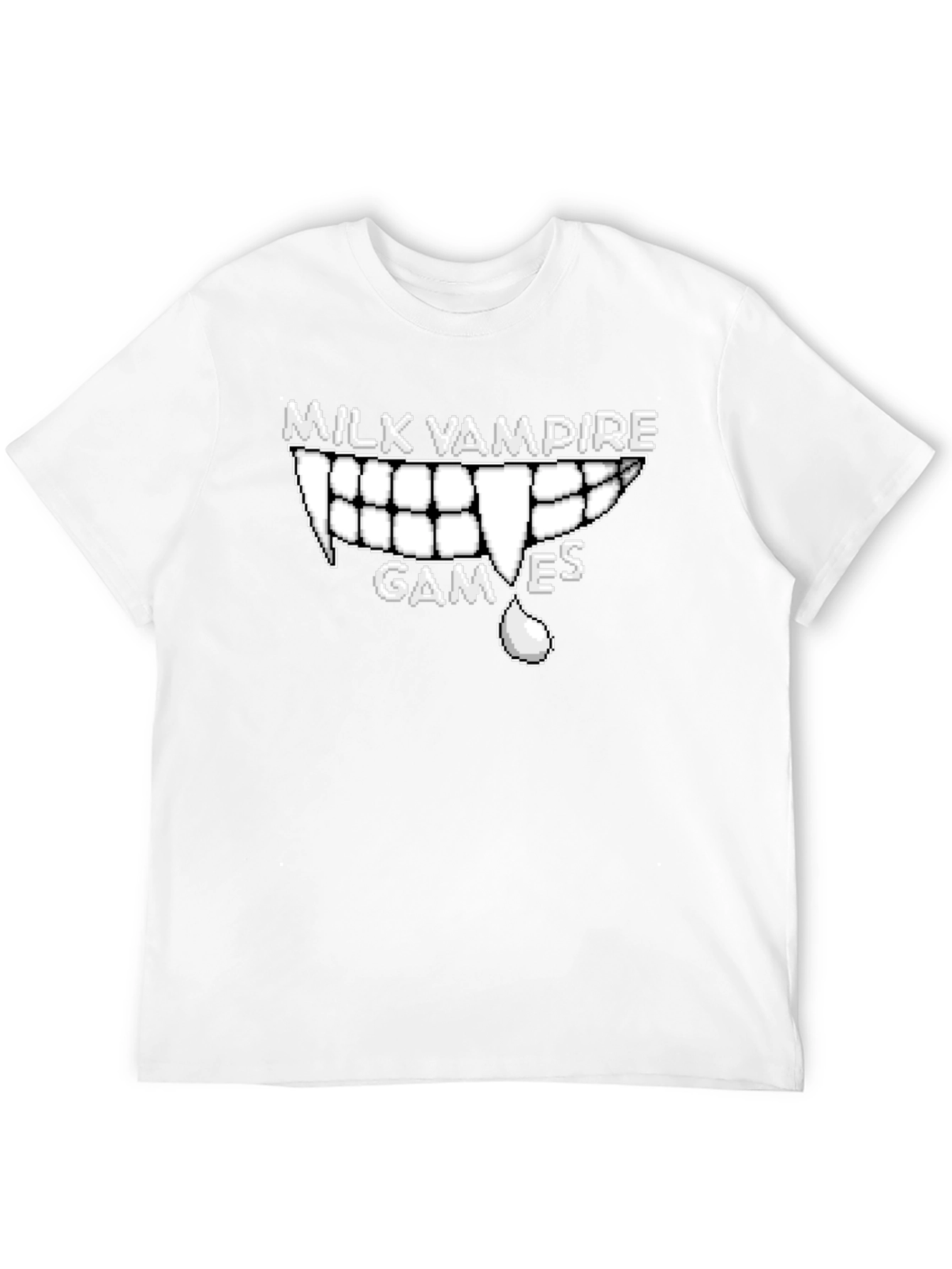 Milk Vampire Games T-Shirt - Unique Graphic Tee