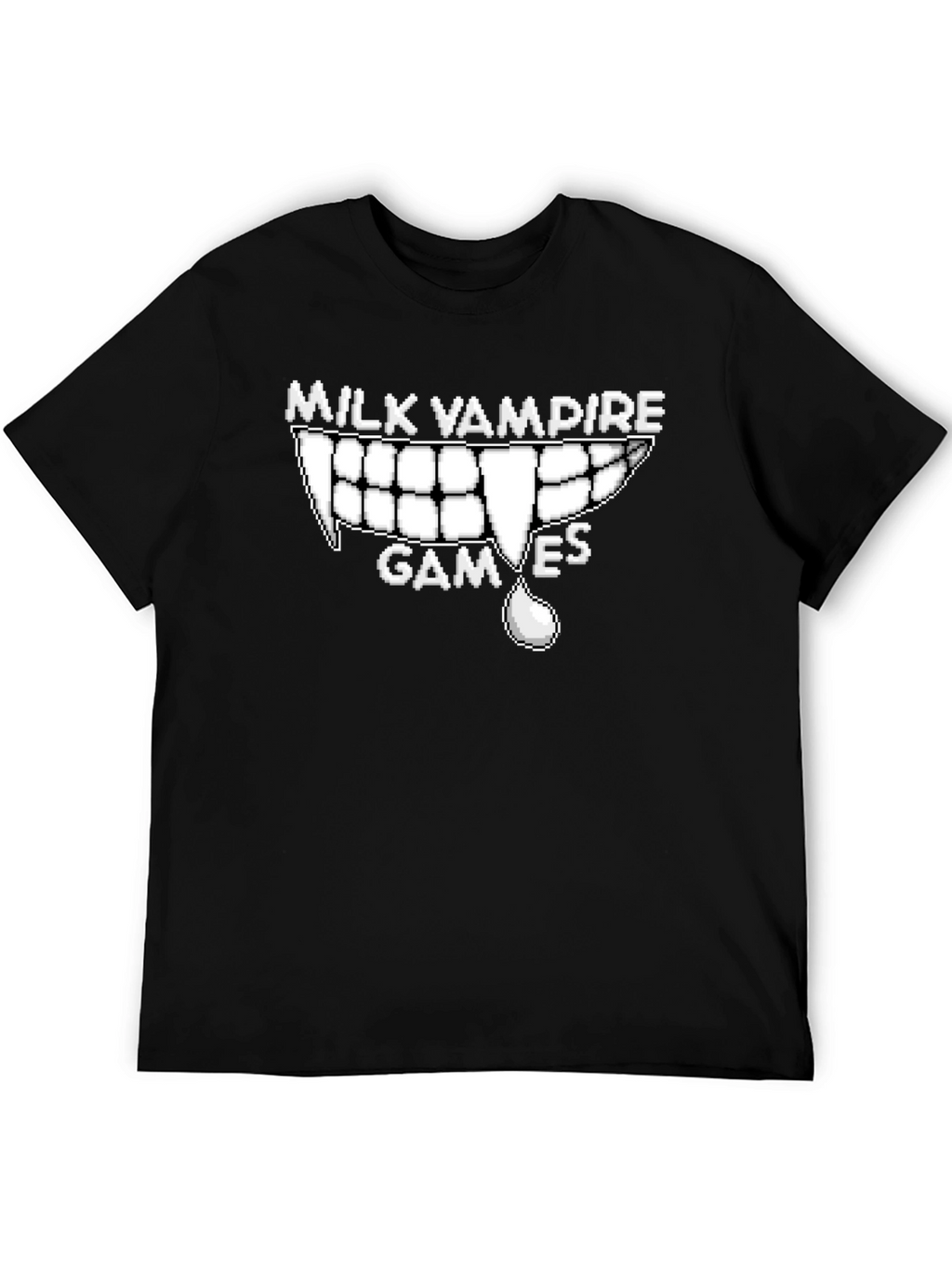 Milk Vampire Games T-Shirt - Unique Graphic Tee