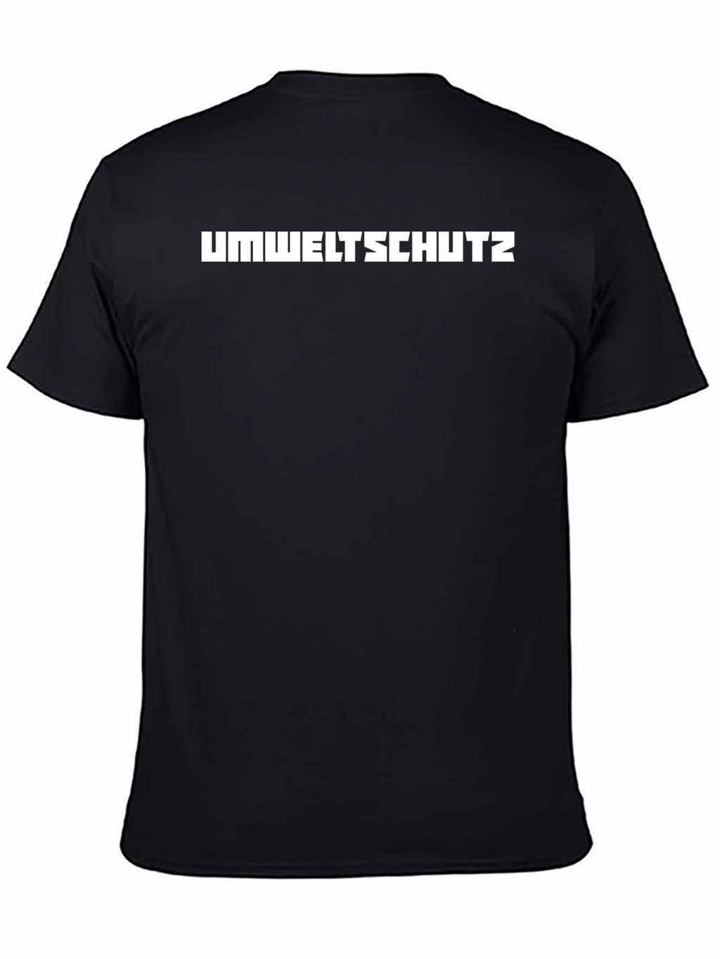 Umweltschutz Graphic Tee - Black