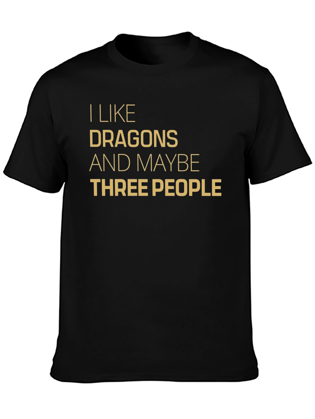 Dragons & Maybe Three People Graphic Tee