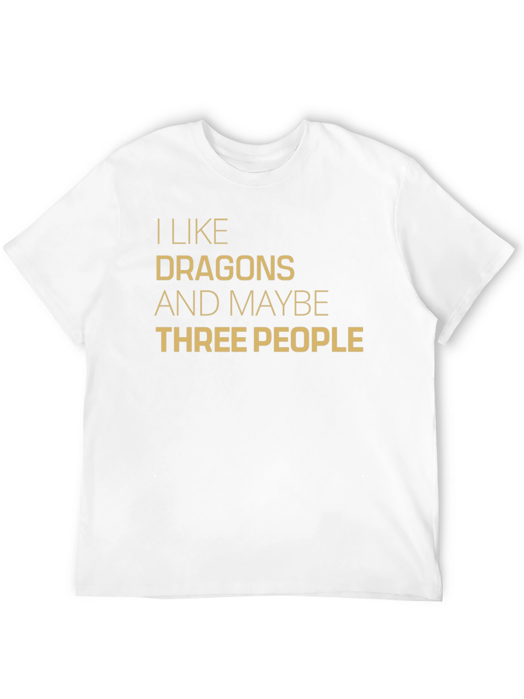 Dragons & Maybe Three People Graphic Tee