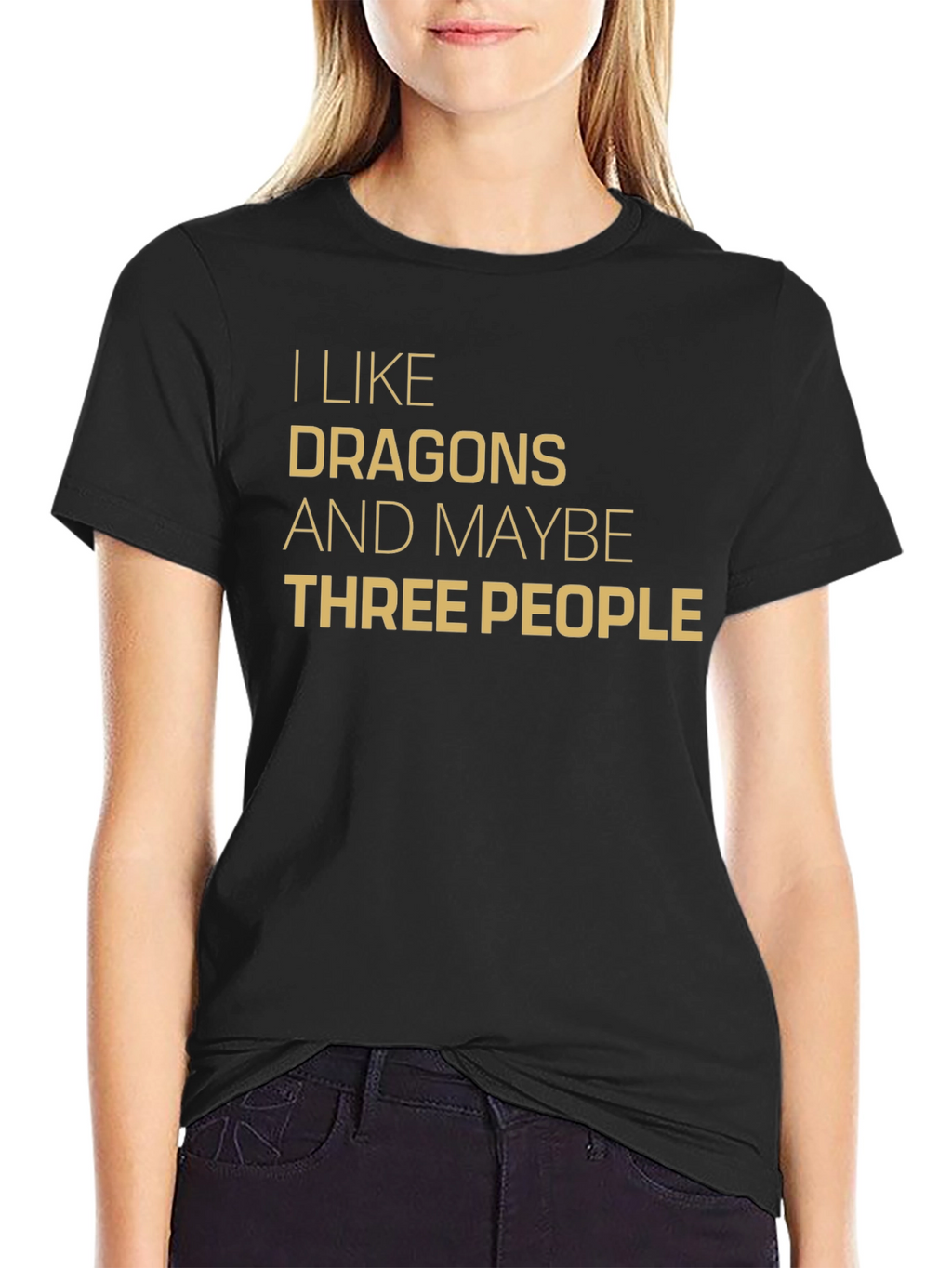 Dragons & Maybe Three People Graphic Tee