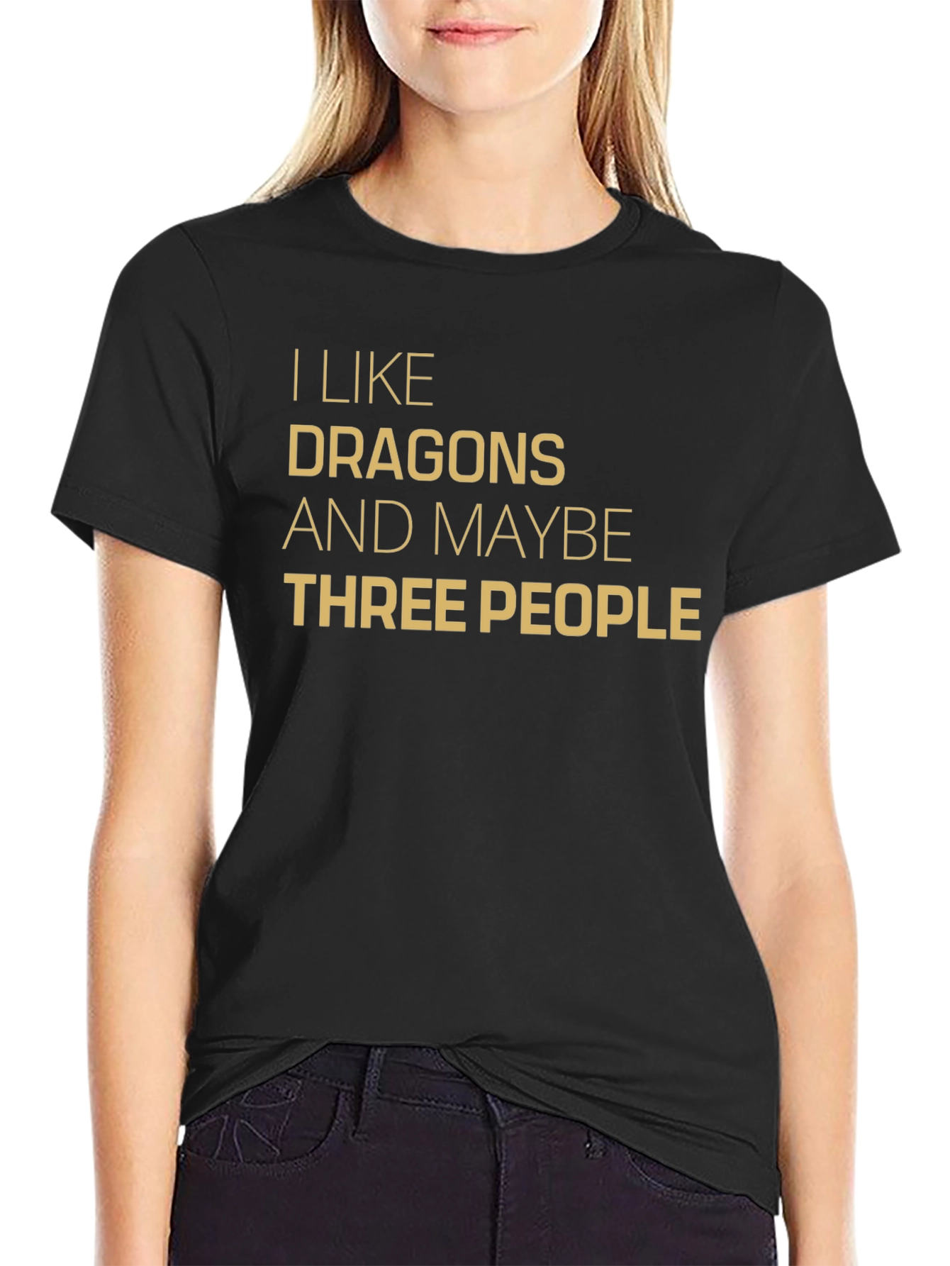 Dragons & Maybe Three People Graphic Tee