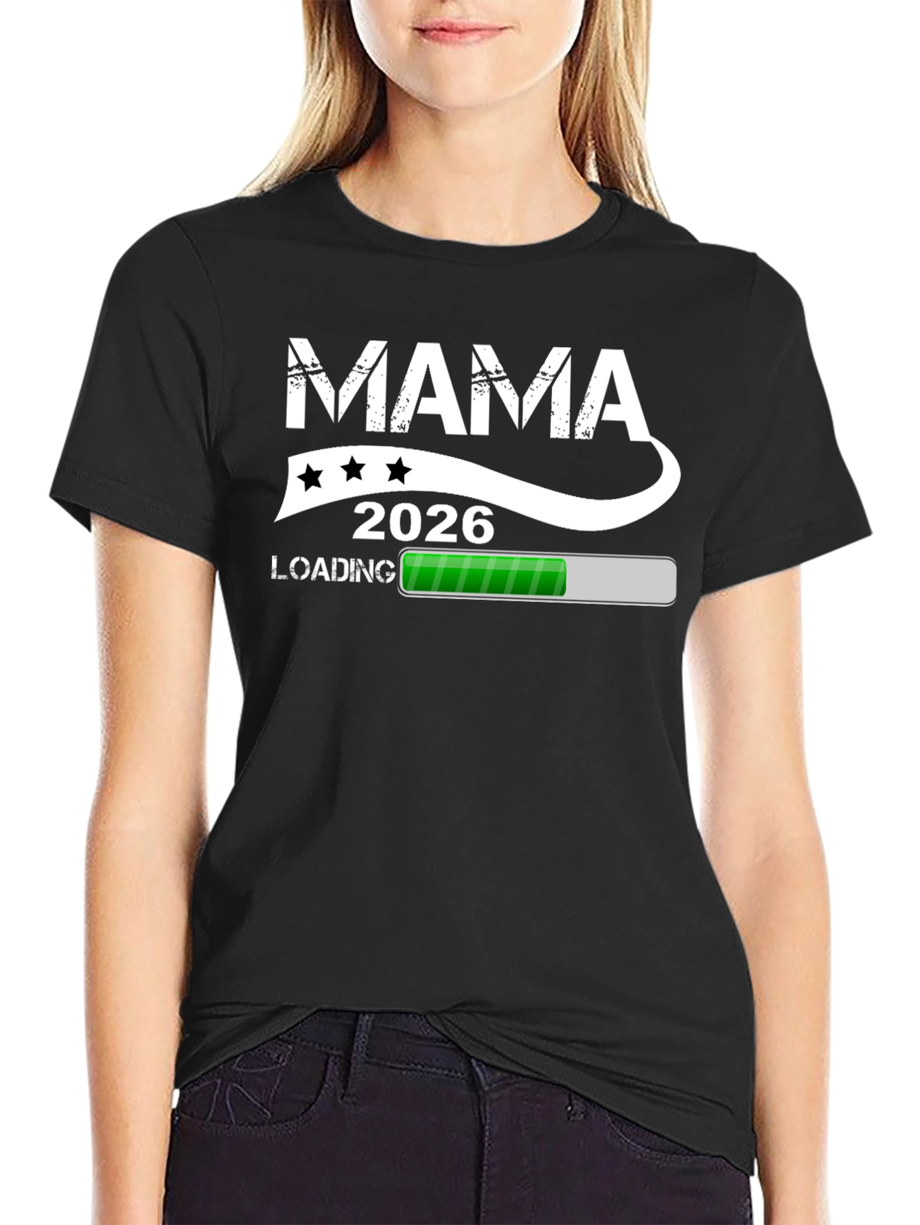 Mama 2026 Loading Graphic Tee