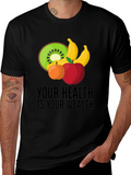 Your Health is Your Wealth T-Shirt
