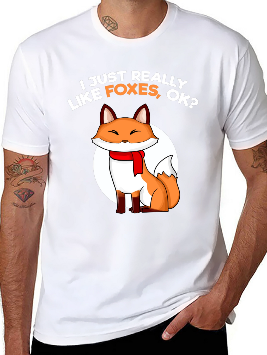 I Like Foxes T-Shirt Cute Animal Tee