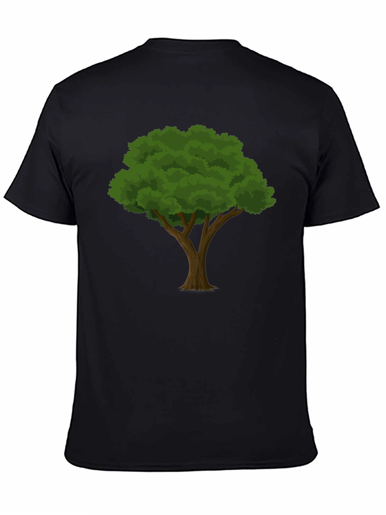 Black Tree Graphic Tee - Nature Inspired Design