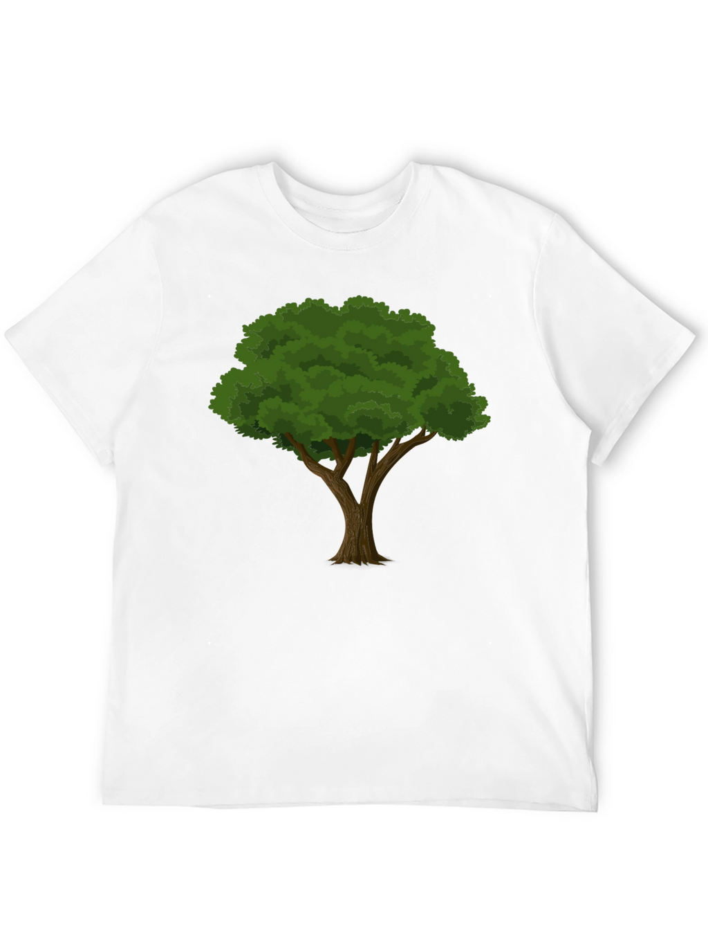 Black Tree Graphic Tee - Nature Inspired Design