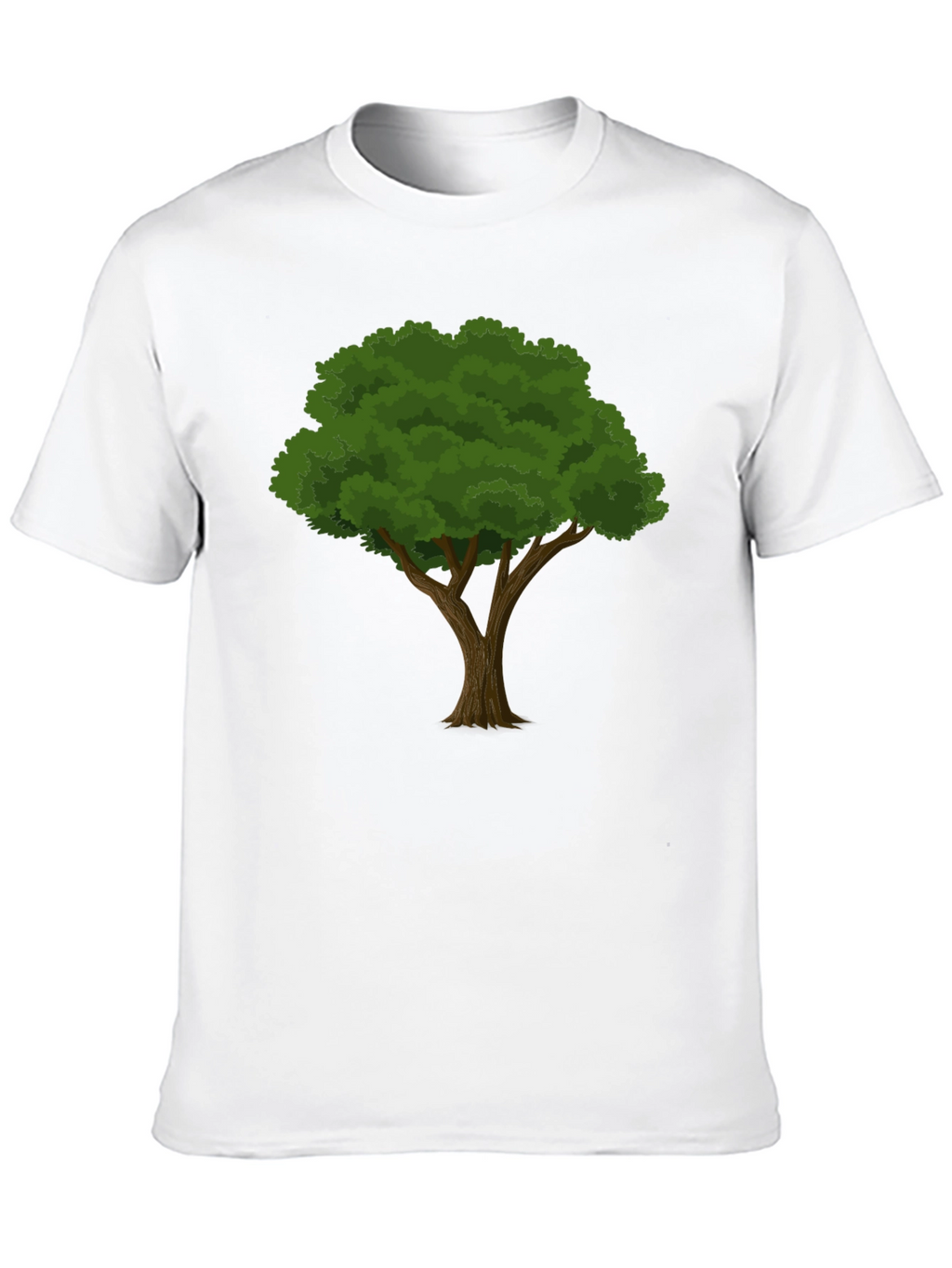 Black Tree Graphic Tee - Nature Inspired Design