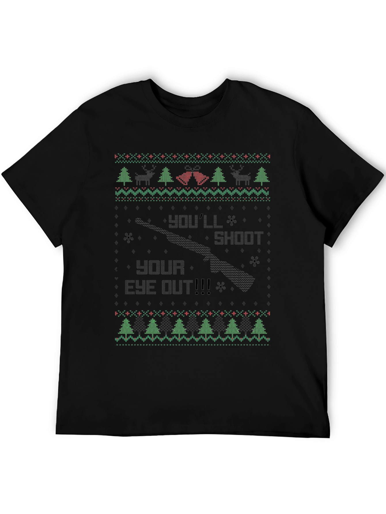 Festive Christmas T-Shirt: Youll Shoot Your Eye Out!