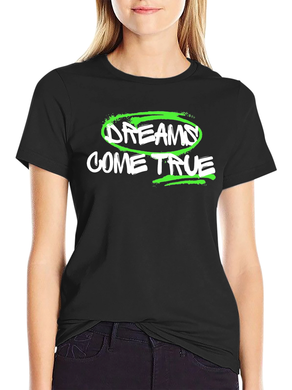 Dreams Come True Black T-Shirt