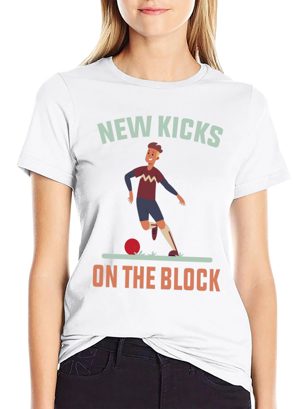 New Kicks on the Block Graphic T-Shirt