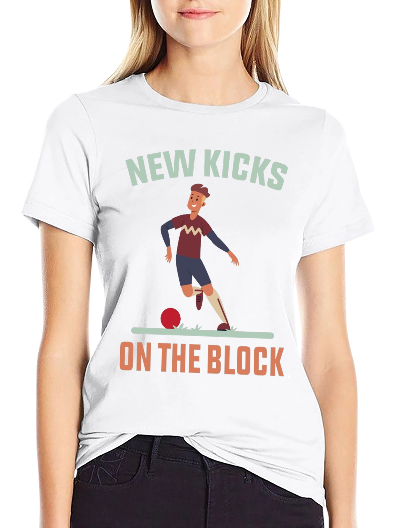 New Kicks on the Block Graphic T-Shirt