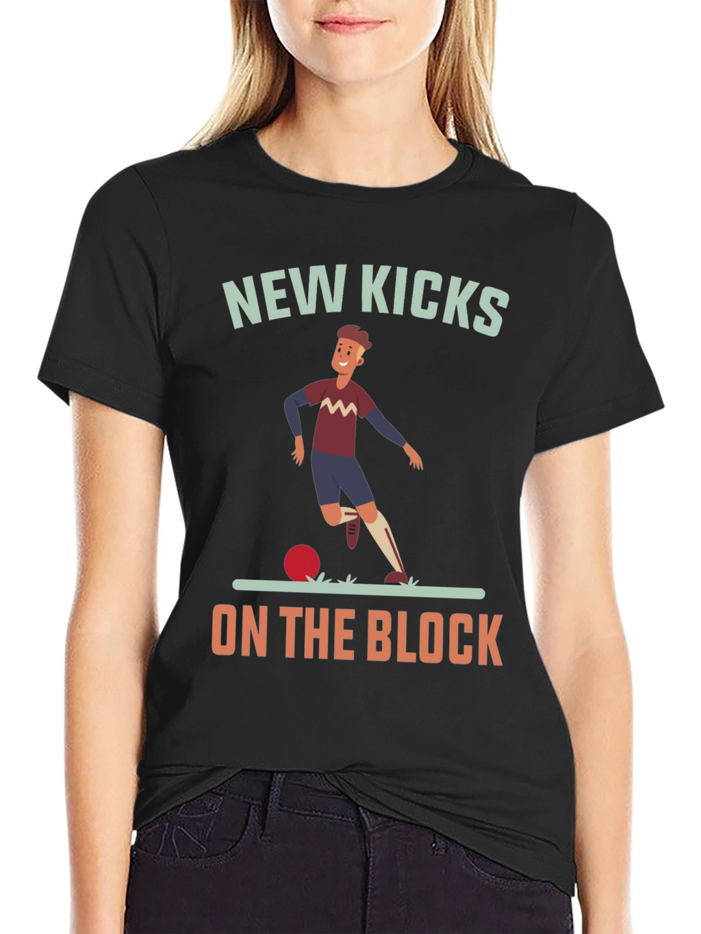 New Kicks on the Block Graphic T-Shirt