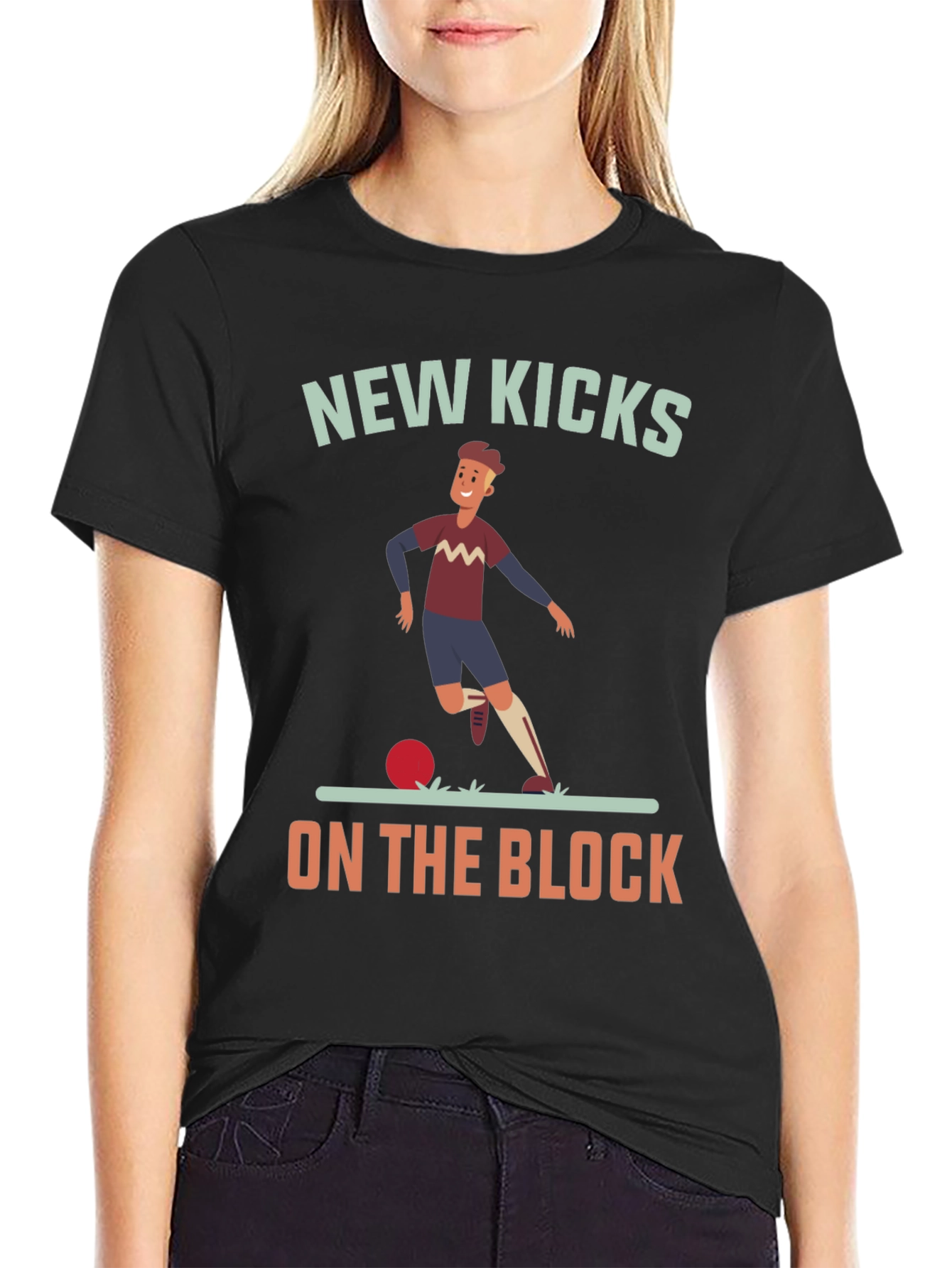 New Kicks on the Block Graphic T-Shirt