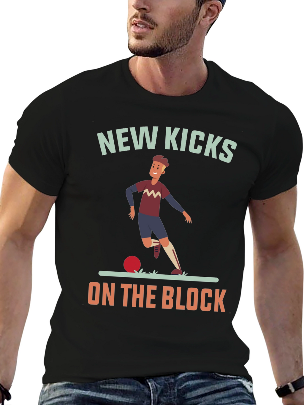 New Kicks on the Block Graphic T-Shirt