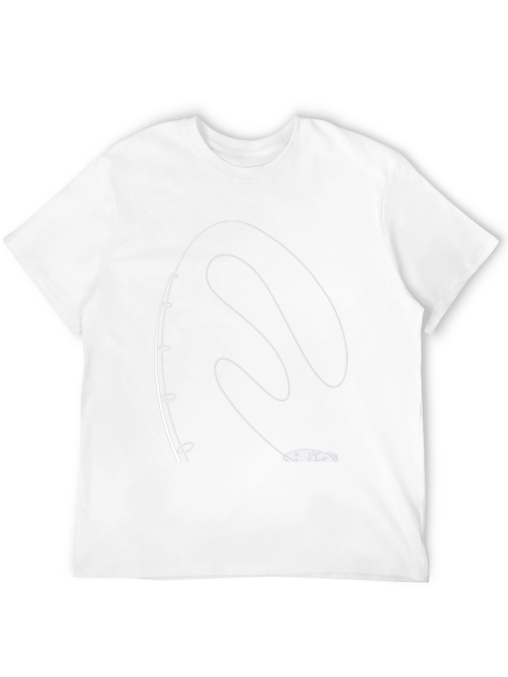 Fishing Pole T-Shirt - Unique Angler Design