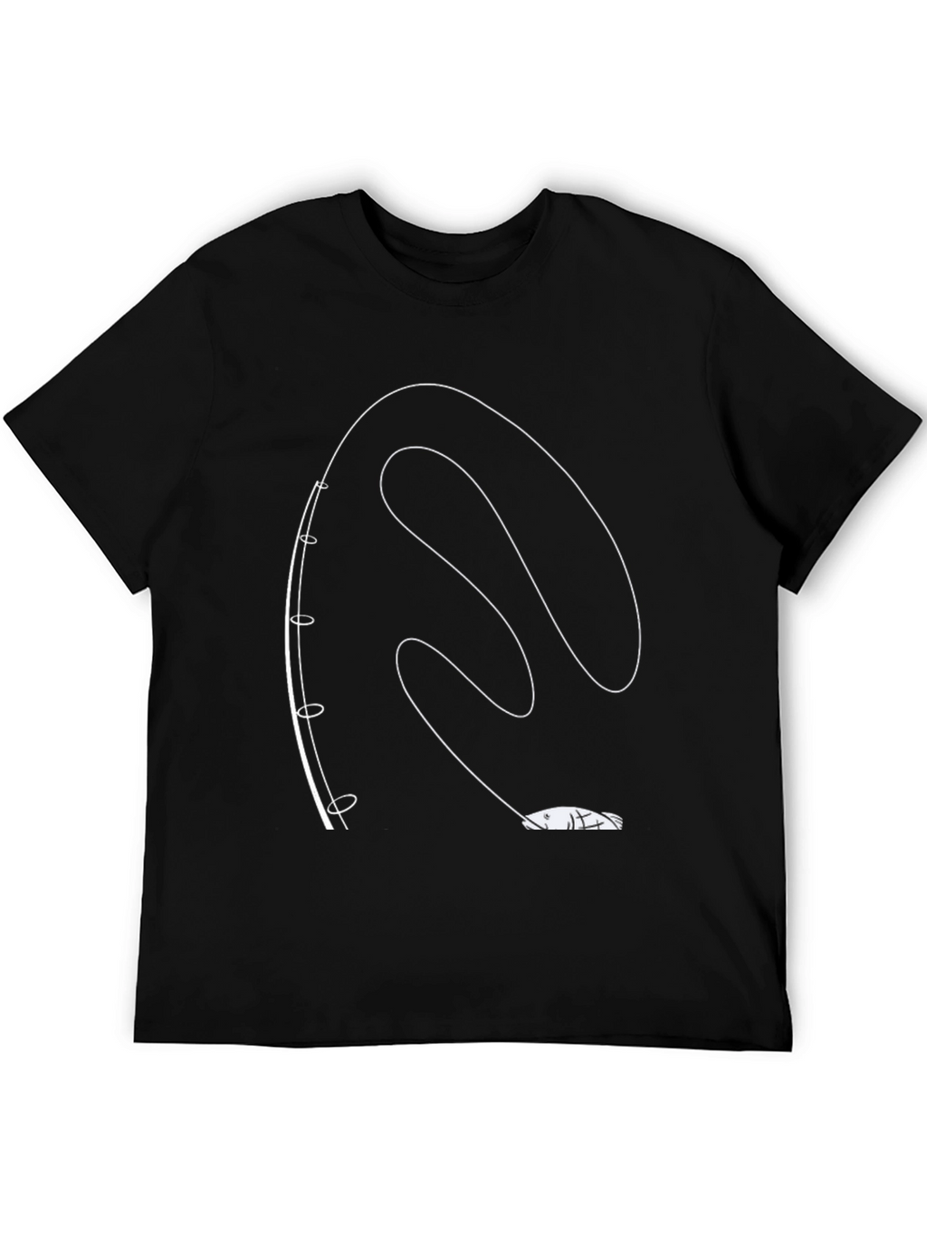 Fishing Pole T-Shirt - Unique Angler Design