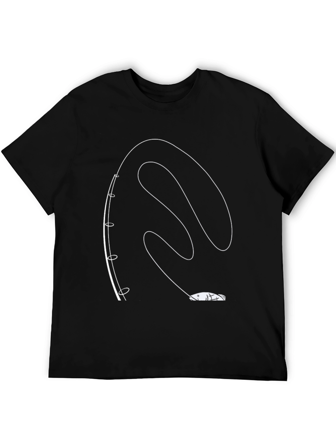 Fishing Pole T-Shirt - Unique Angler Design