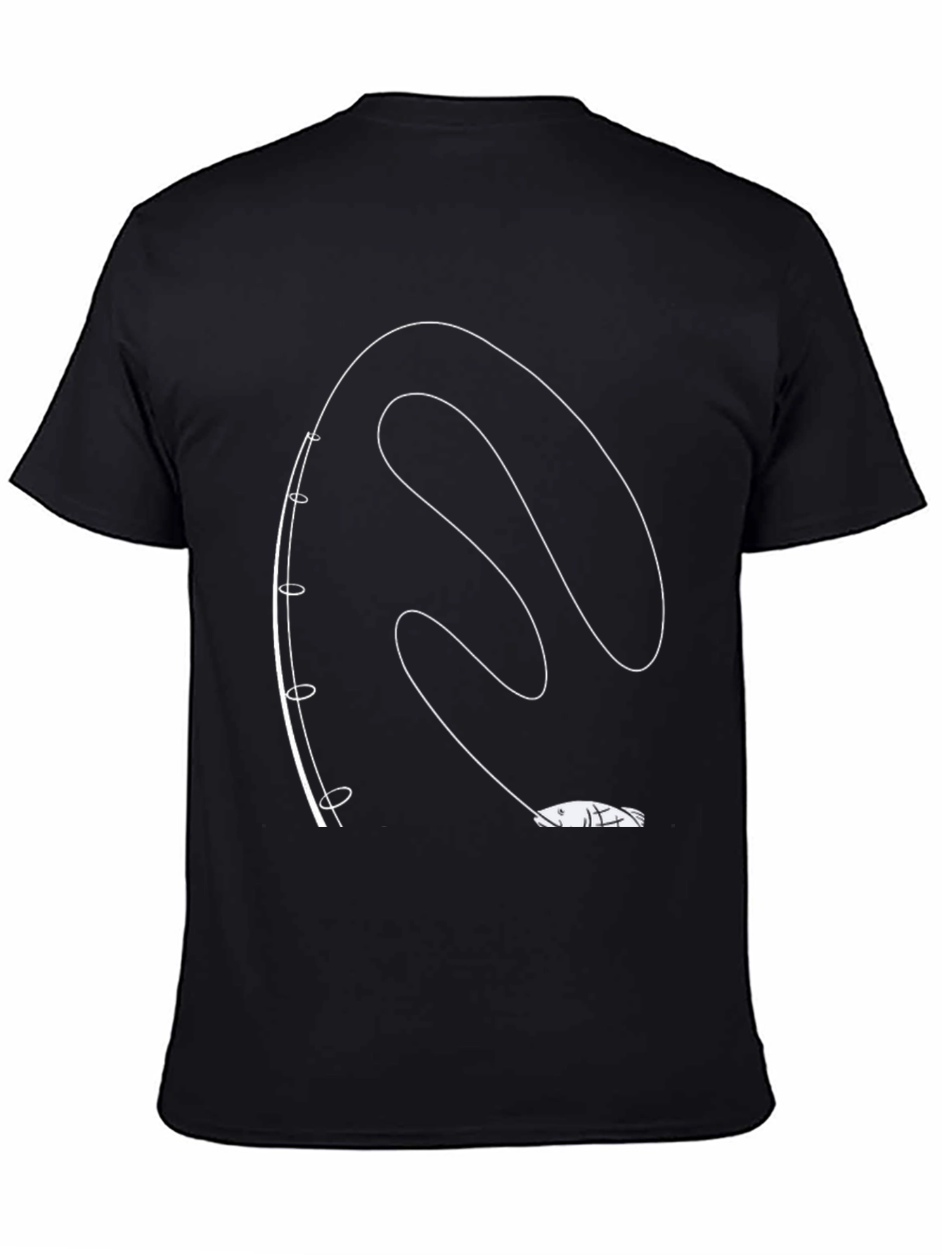 Fishing Pole T-Shirt - Unique Angler Design