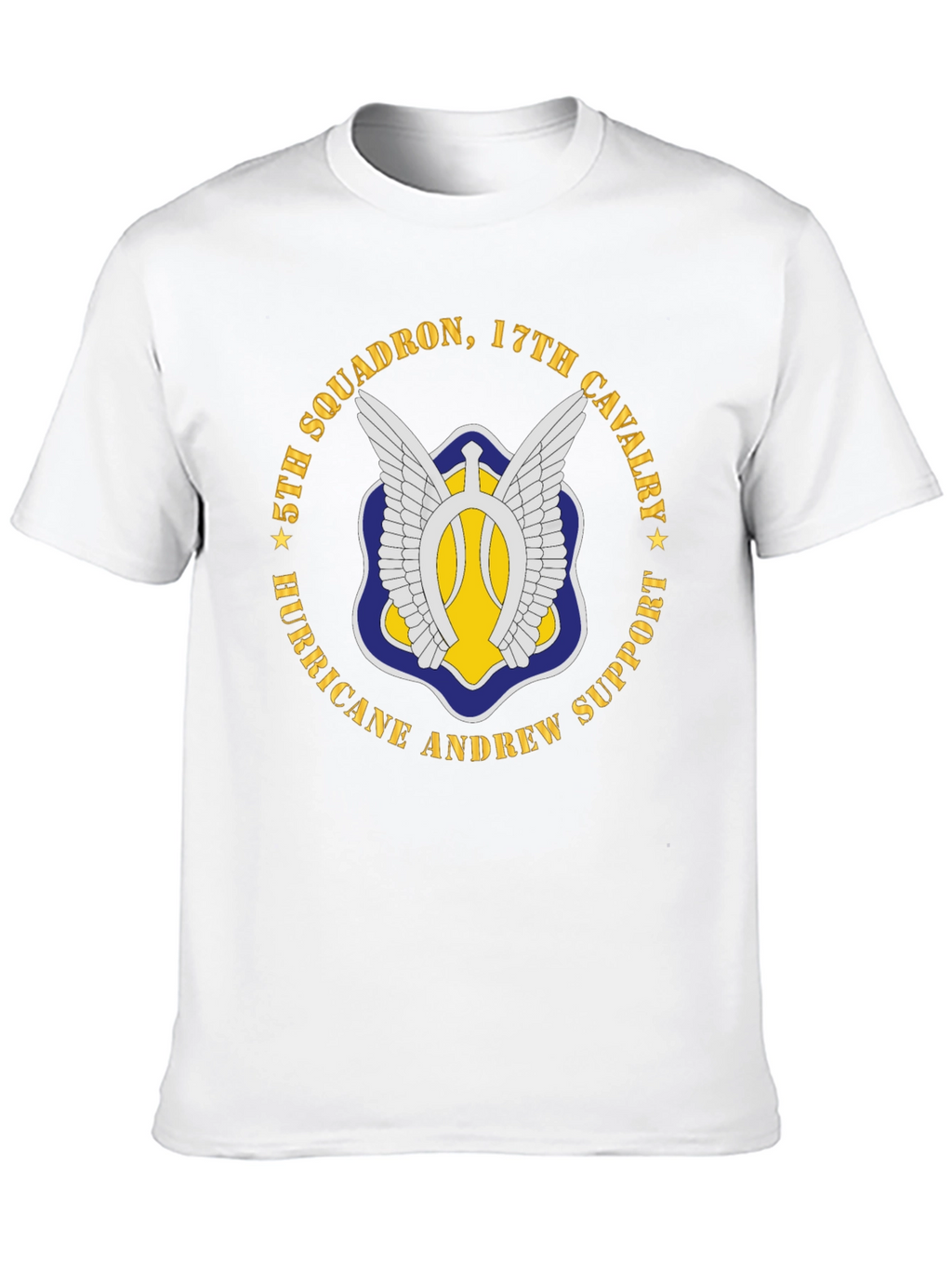 5th Squadron 17th Cavalry Hurricane Support T-Shirt